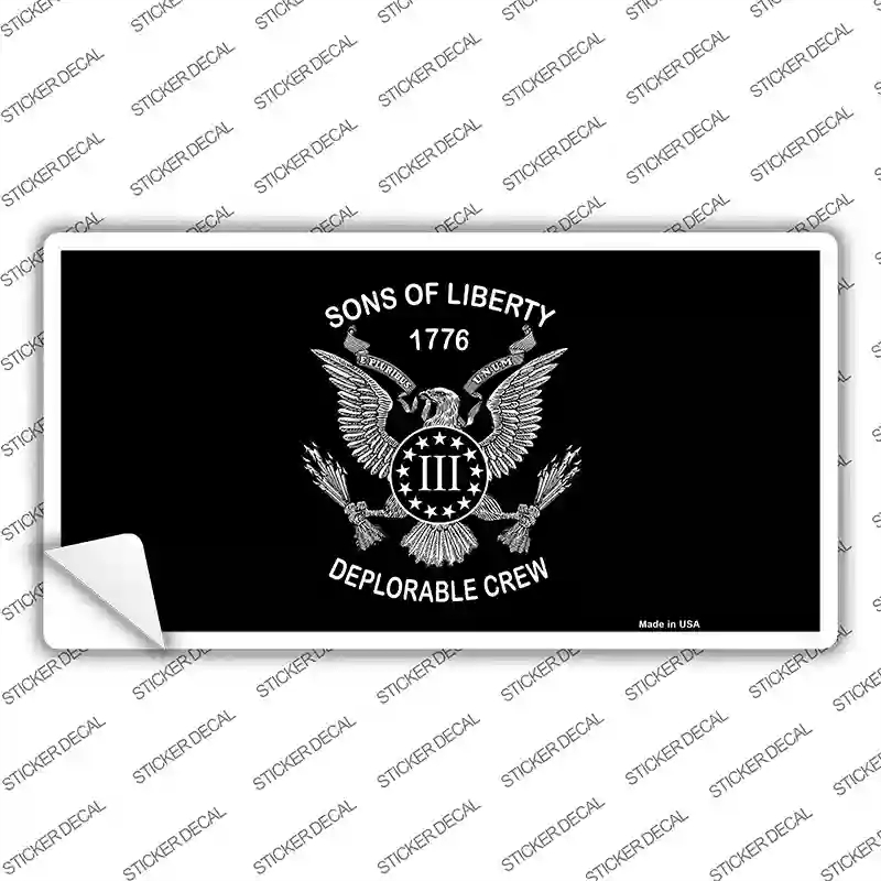 LP-13580s-S Sons of Liberty 1776 Novelty Sticker Decal - Small