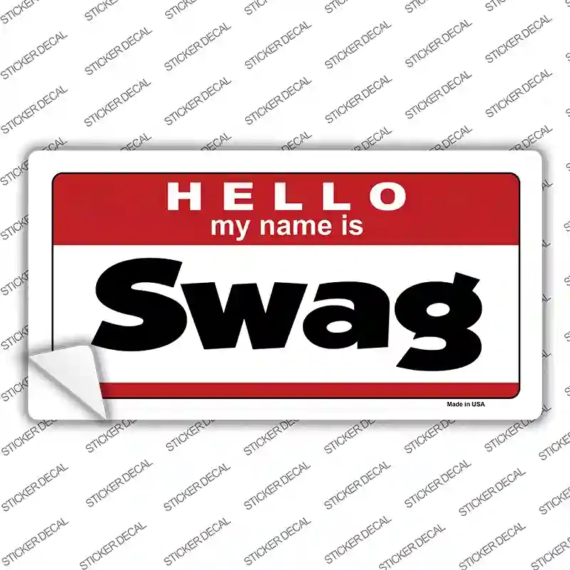 LP-5196s-L Swag Novelty Sticker Decal - Large
