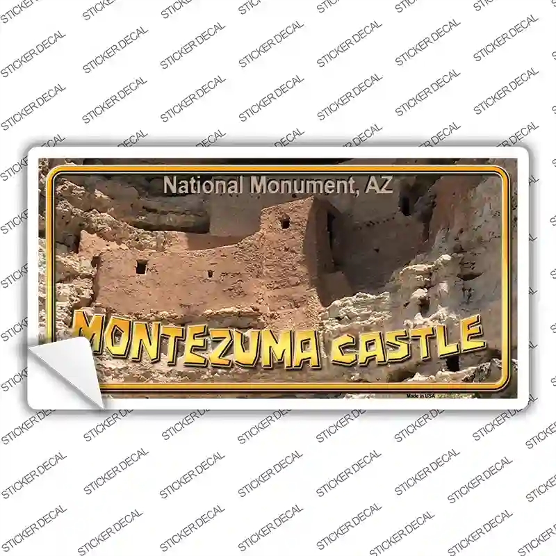LP-9508s-S Montezuma Castle Novelty Sticker Decal - Small
