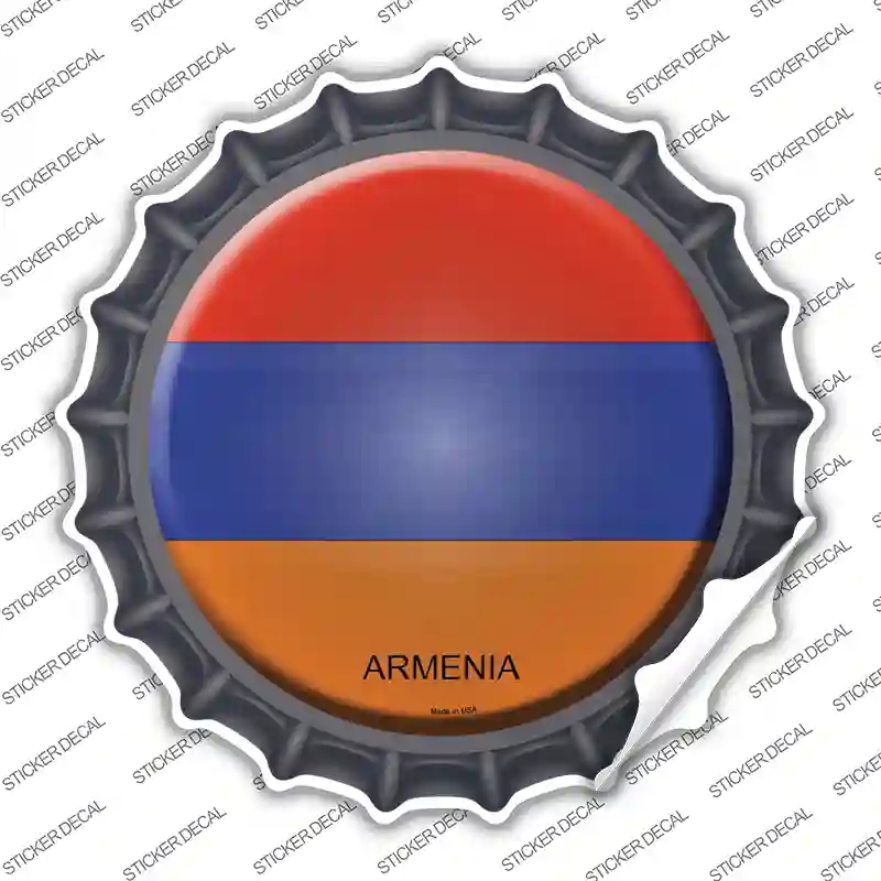 BC-194s-XL Armenia Novelty Bottle Cap Sticker Decal - Extra Large