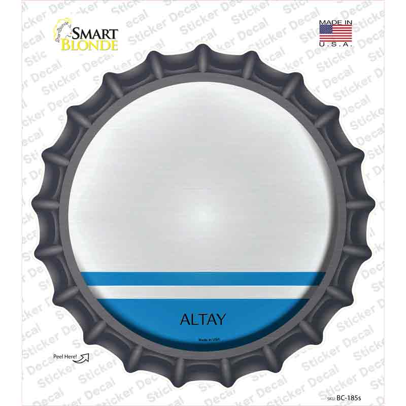 BC-185s-M Altay Country Novelty Bottle Cap Sticker Decal - Medium