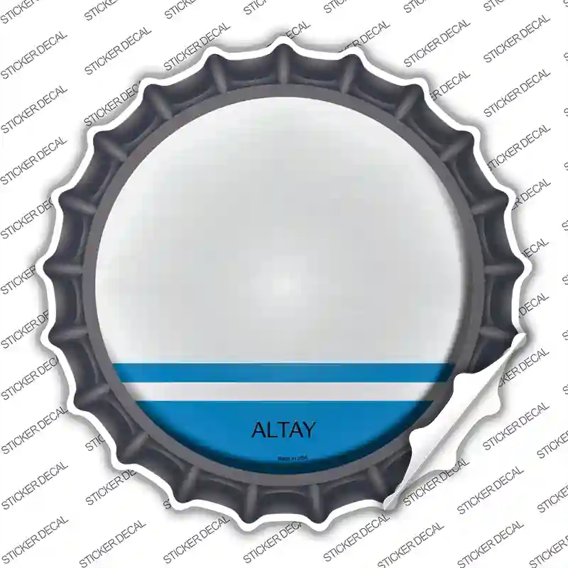 BC-185s-S Altay Country Novelty Bottle Cap Sticker Decal - Small