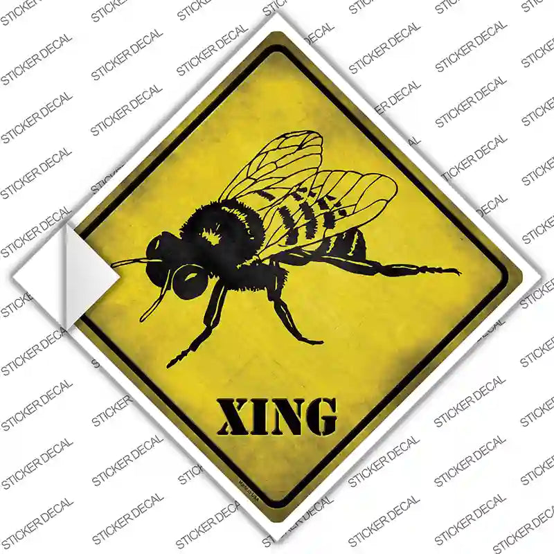 CX-311s-XL Bee Xing Novelty Diamond Sticker Decal - Extra Large