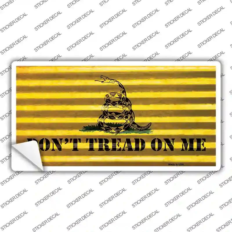 LP-11810s-S Do Not Tread on Me Novelty Sticker Decal - Small