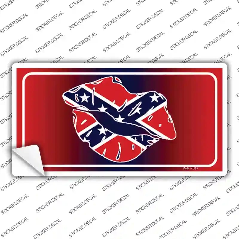 LP-2410s-S Rebel Kiss Novelty Sticker Decal - Small