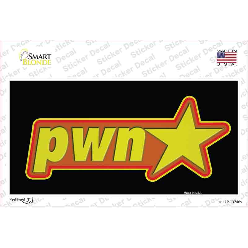 LP-13746s-M Pawn Star Novelty Sticker Decal - Medium