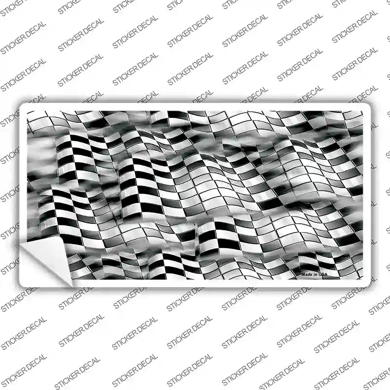 LP-3759s-S Racing Novelty Sticker Decal - Small