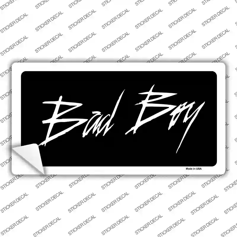 LP-1885s-XL Bad Boy Black Novelty Sticker Decal - Extra Large