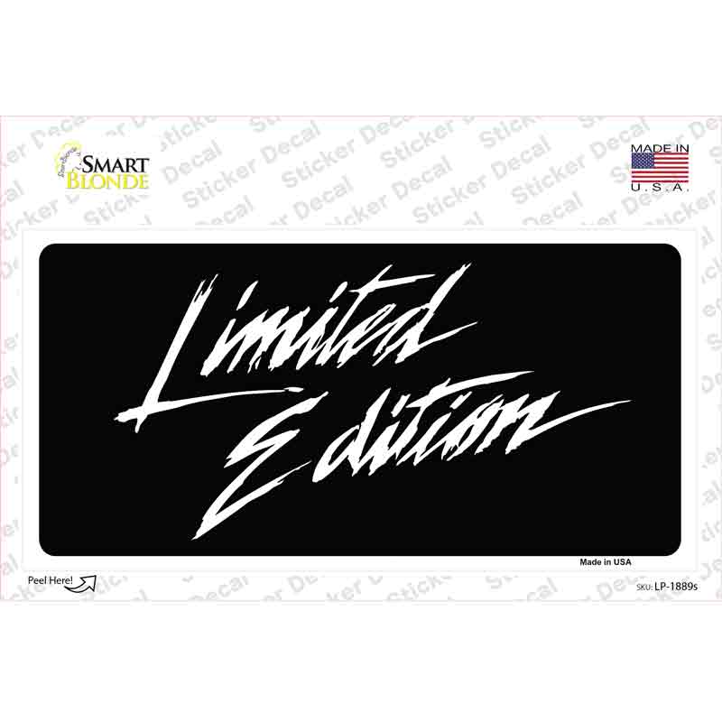 LP-1889s-M Limited Edition Novelty Sticker Decal - Medium
