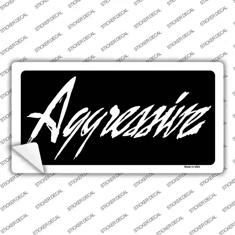 LP-1893s-S Aggressive Novelty Sticker Decal - Small