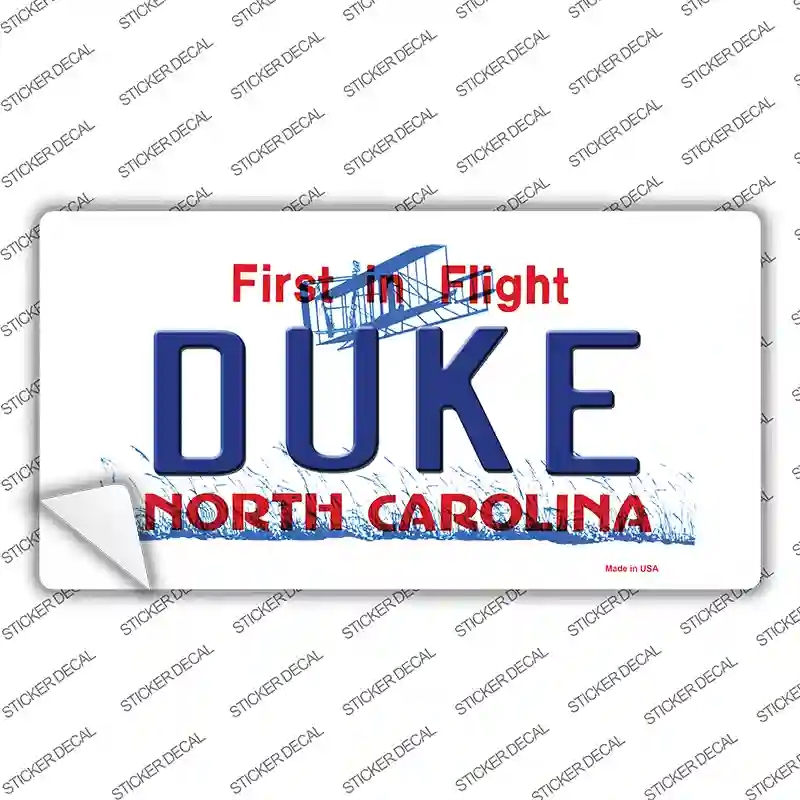 LP-6462s-S Duke North Carolina Novelty Sticker Decal - Small