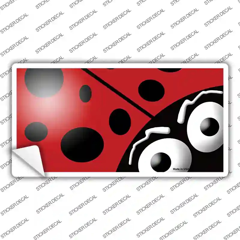 LP-8411s-XL Lady Bug Novelty Sticker Decal - Extra Large