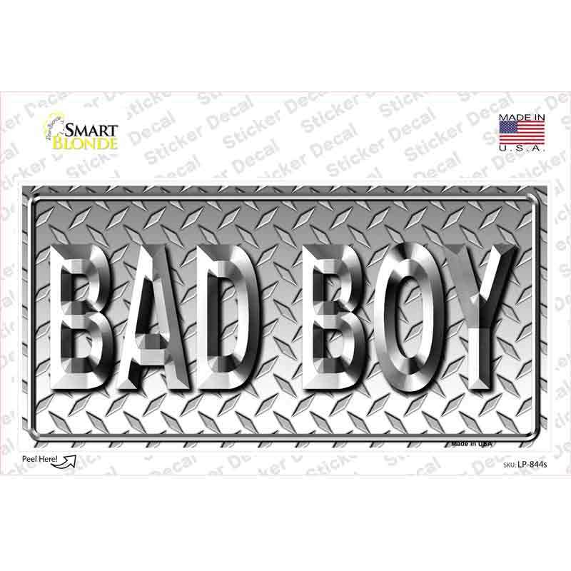 LP-844s-M Bad Boy Novelty Sticker Decal - Medium
