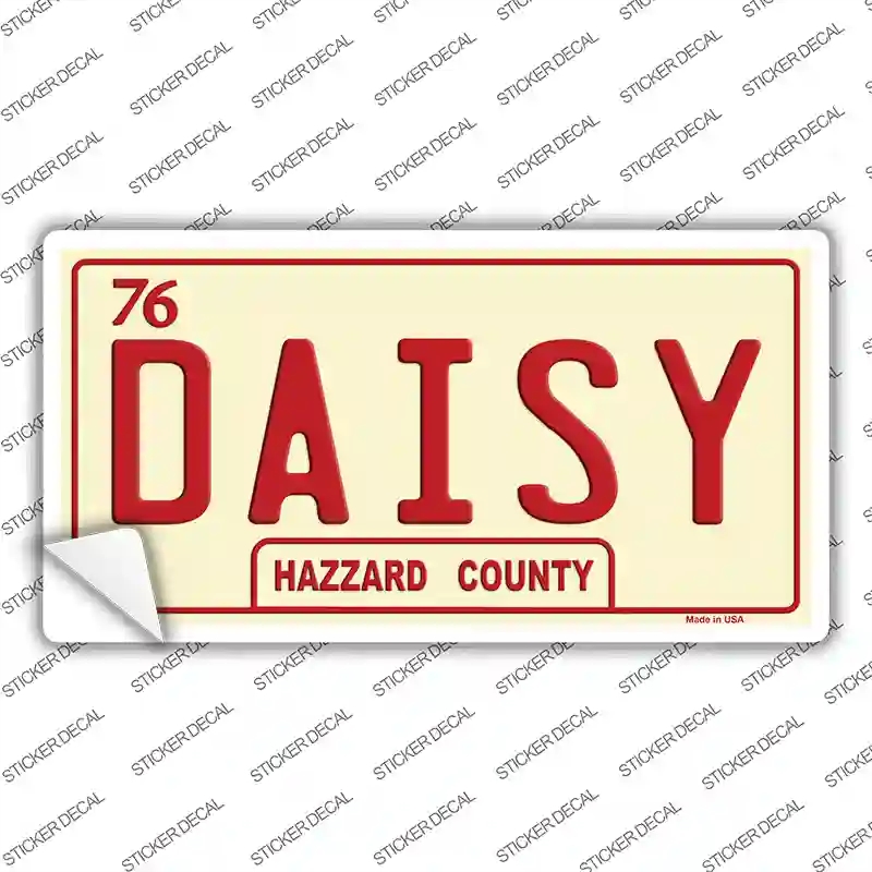 LP-8713s-S Daisy Novelty Sticker Decal - Small