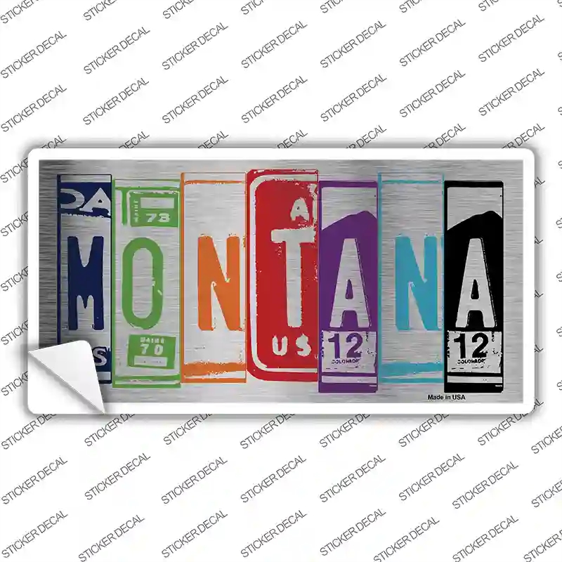 LPC-1040s-L Montana Art Novelty Sticker Decal - Large
