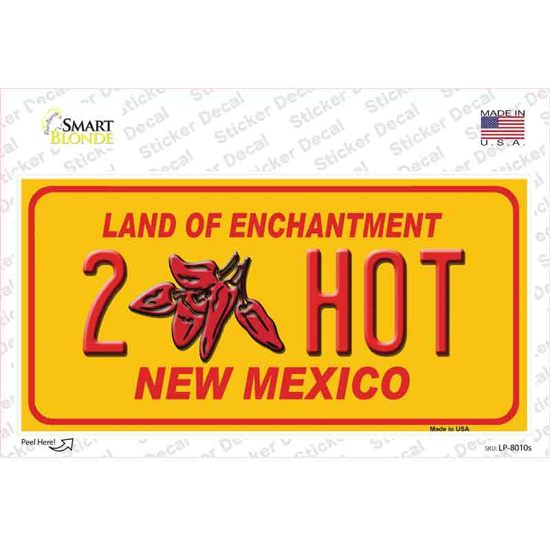 LP-8010s-M   Mexico 2 Hot Novelty Sticker Decal - Medium
