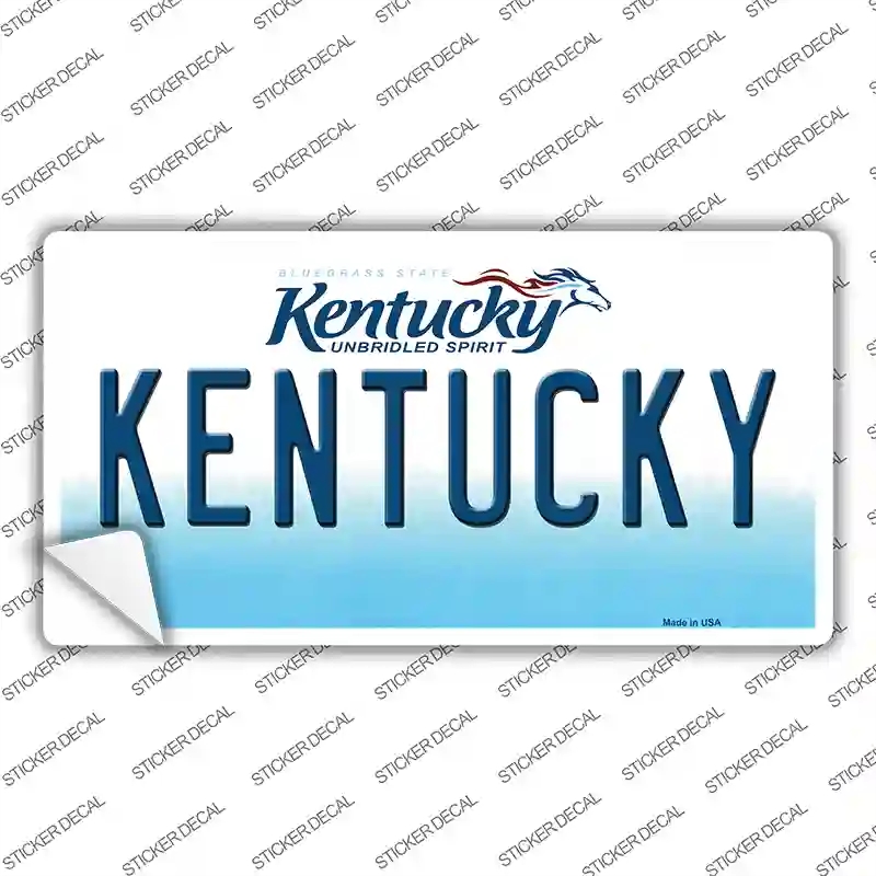 LP-6757s-L Kentucky Novelty Sticker Decal - Large