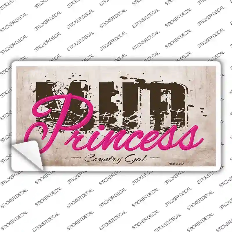 LP-8333s-L Mud Princess Novelty Sticker Decal - Large