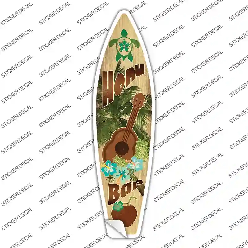 SB-024s-XL Honu Bar Novelty Surfboard Sticker Decal - Extra Large