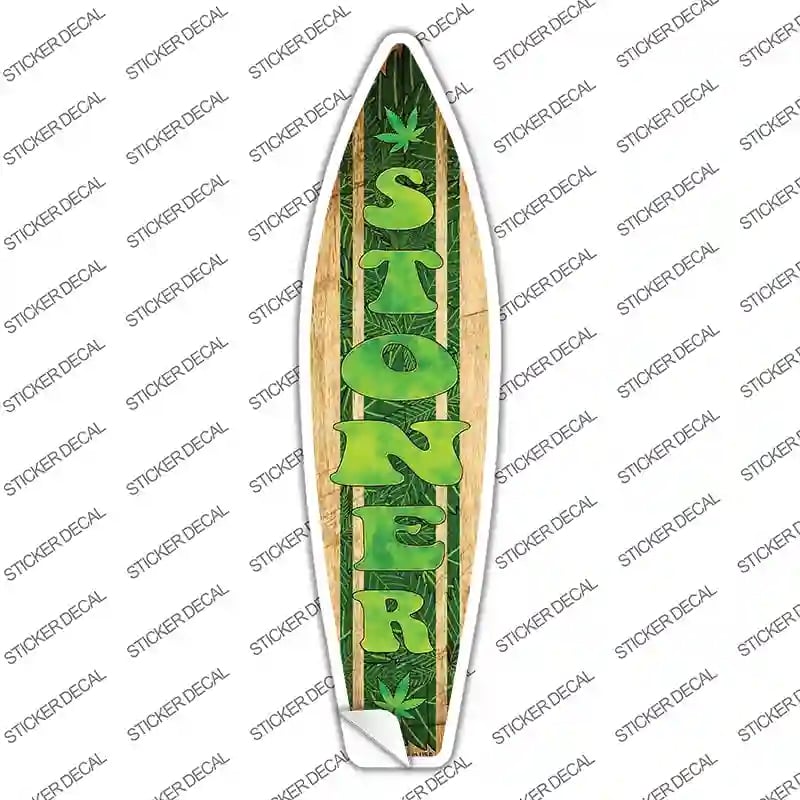SB-053s-L Stoner Novelty Surfboard Sticker Decal - Large