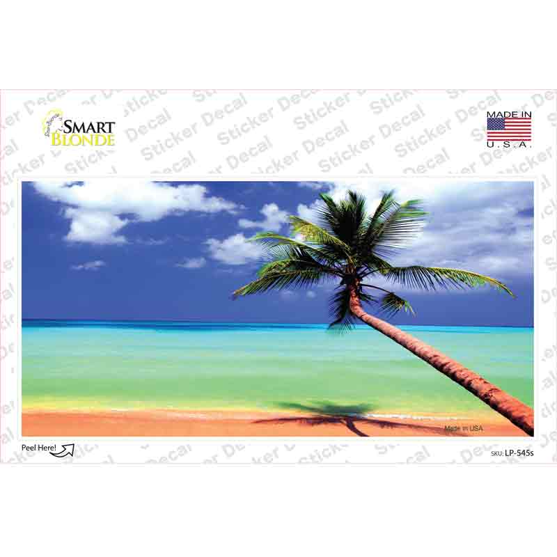 LP-545s-M Ocean Sunrise Novelty Sticker Decal - Medium
