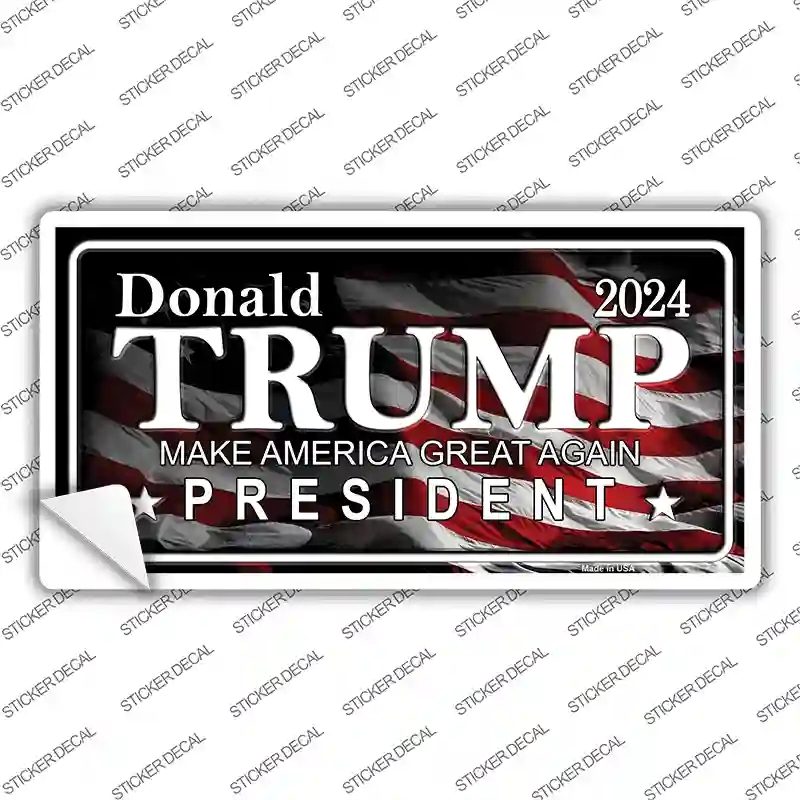LP-10064s-S Trump 2024 Novelty Sticker Decal - Small