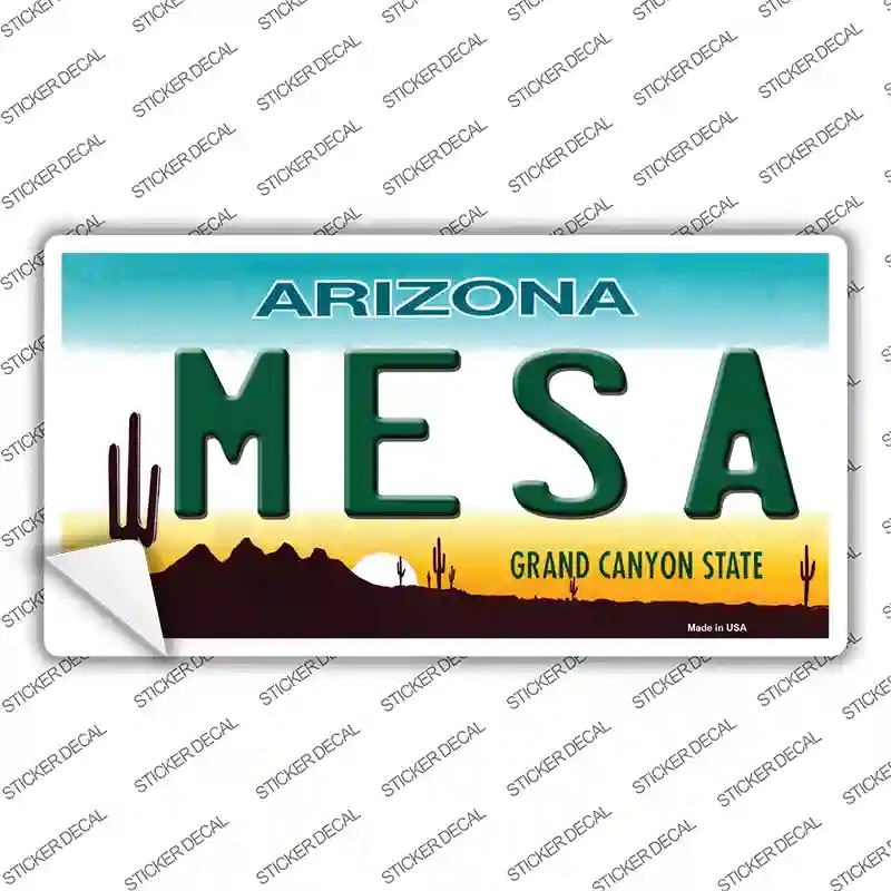LP-1042s-XL Mesa Arizona Novelty Sticker Decal - Extra Large