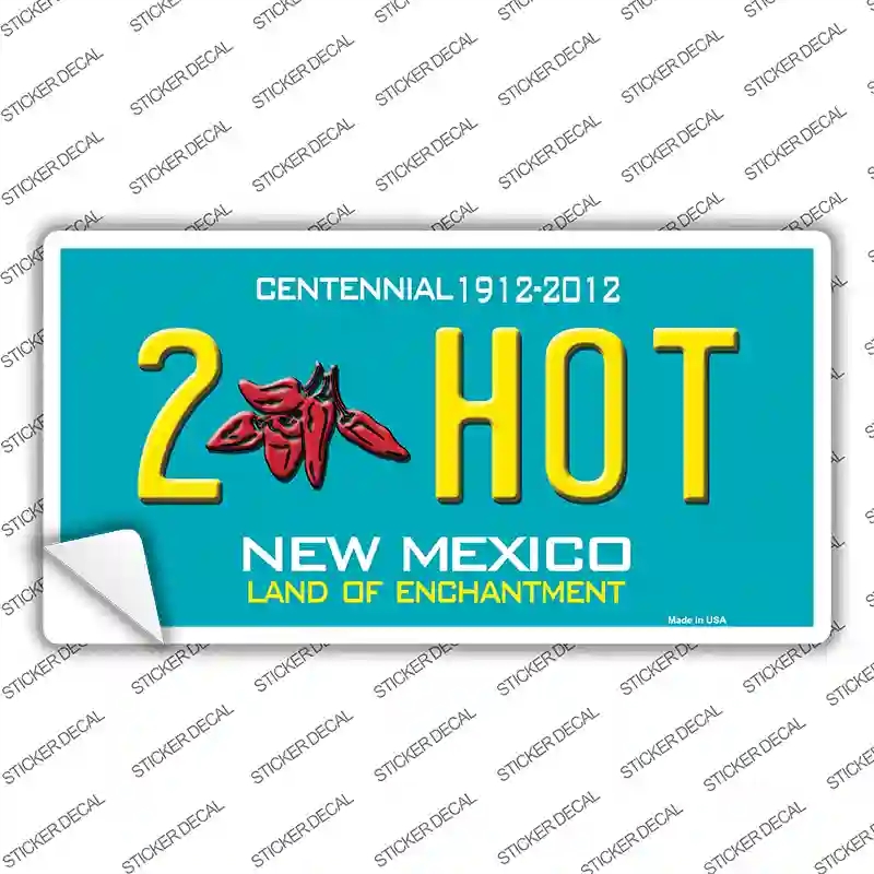 LP-6676s-L 2 Hot   Mexico Novelty Sticker Decal - Large