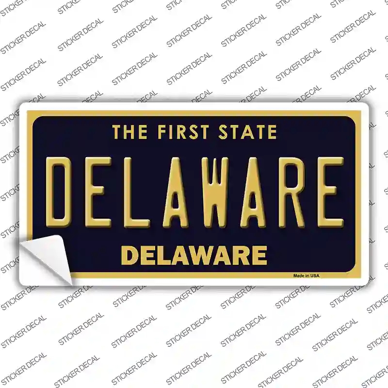 LP-6700s-XL Delaware Novelty Sticker Decal - Extra Large
