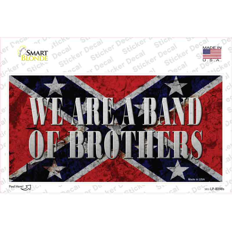 LP-8098s-M Band of Brothers Novelty Sticker Decal - Medium