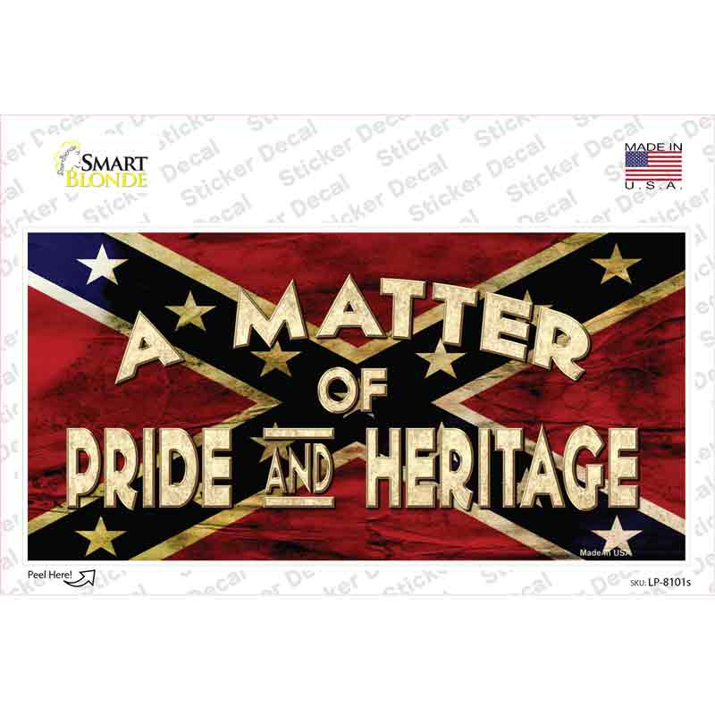 LP-8101s-M Matter of Pride Novelty Sticker Decal - Medium