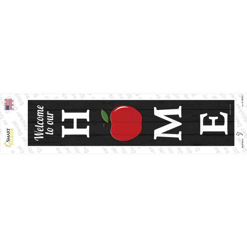 K-1845s-M Home Apple Novelty Narrow Sticker Decal - Medium