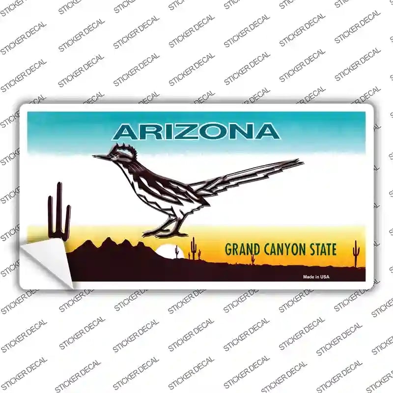 LP-1080s-XL Roadrunner Arizona Novelty Sticker Decal - Extra Large