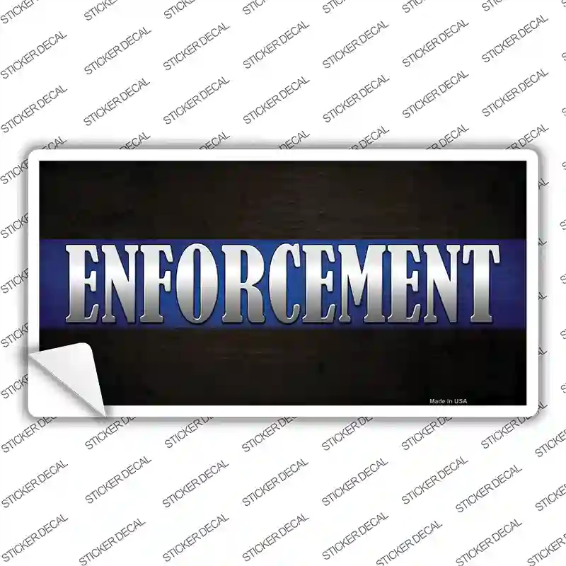 LP-11051s-L Enforcement Novelty Sticker Decal - Large