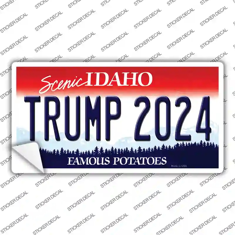 LP-12227s-S Trump 2024 Idaho Novelty Sticker Decal - Small