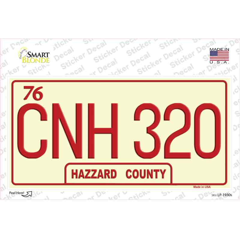 LP-1930s-M CNH 320 Novelty Sticker Decal - Medium