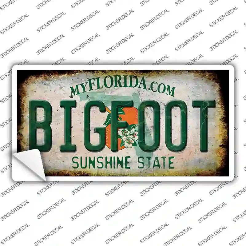 LP-14003s-S Bigfoot Florida Novelty Sticker Decal - Small