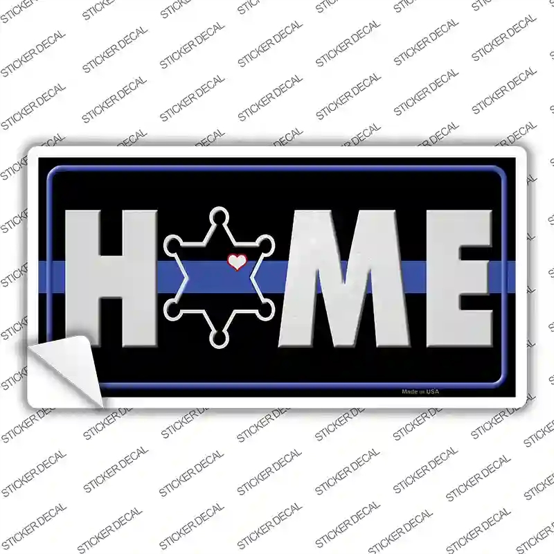 LP-13786s-S Home Sheriff decal Novelty Sticker Decal - Small