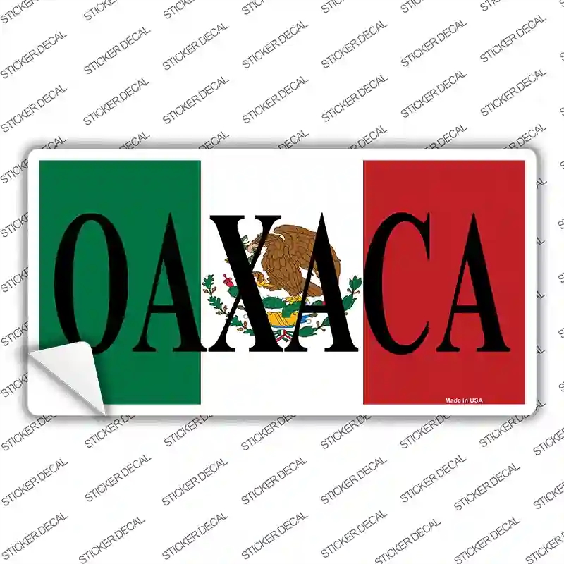 LP-3437s-S Oaxaca Novelty Sticker Decal - Small