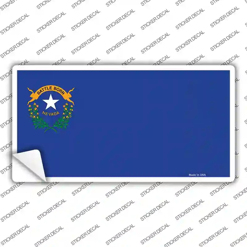 LP-3591s-XL Nevada State Flag Novelty Sticker Decal - Extra Large