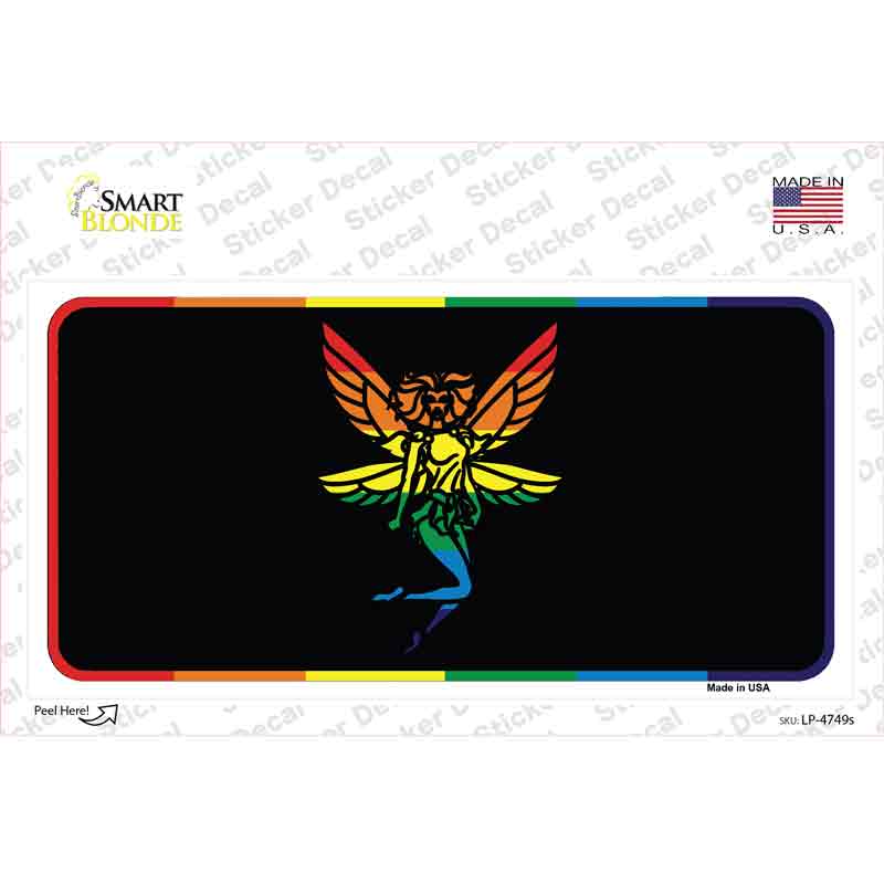 LP-4749s-M Fairy Novelty Sticker Decal - Medium