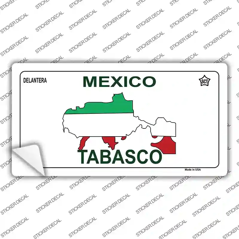 LP-4801s-XL Tabasco Mexico Novelty Sticker Decal - Extra Large