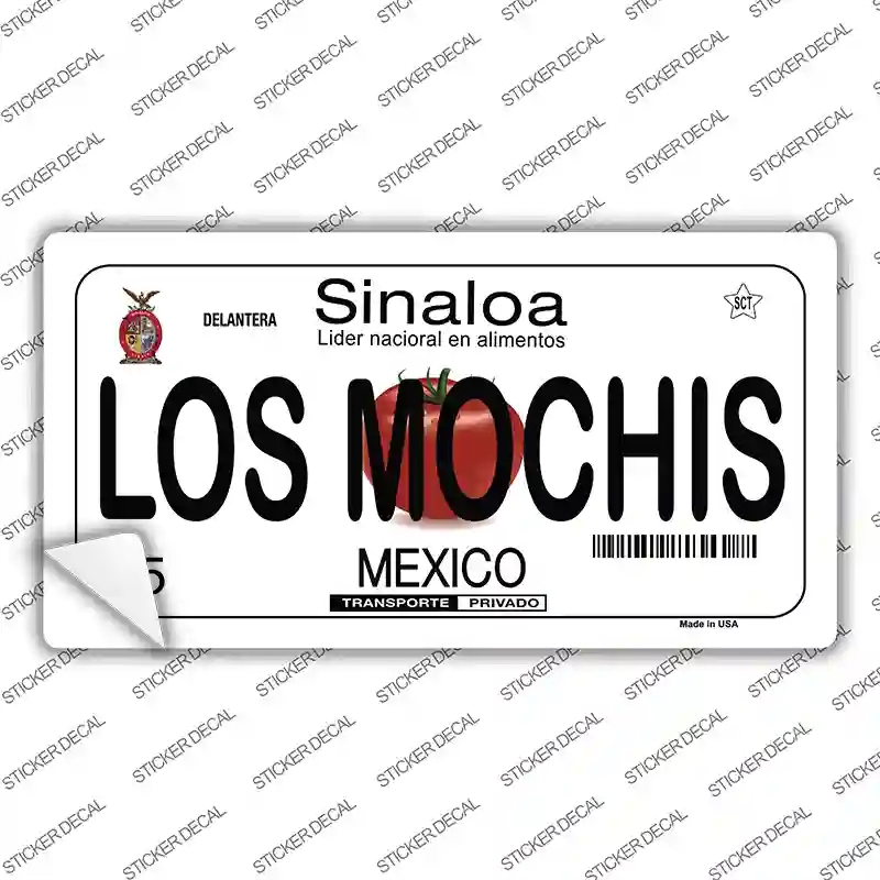 LP-4822s-L Los Mochis Mexico Novelty Sticker Decal - Large