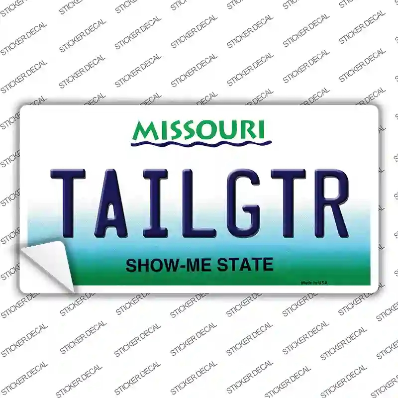LP-3683s-L Tailgtr Missouri Novelty Sticker Decal - Large