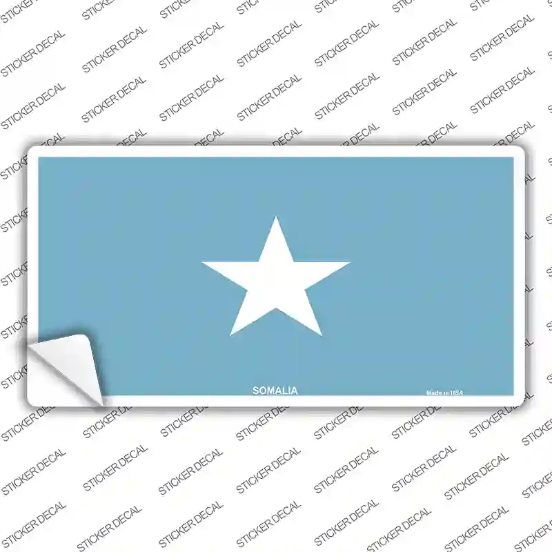 LP-4144s-S Somalia Flag Novelty Sticker Decal - Small