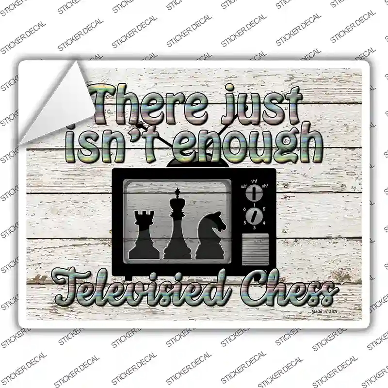 P-3175s-XL There Just is Not Enough Novelty Rectangle Sticker Decal - Extra Large