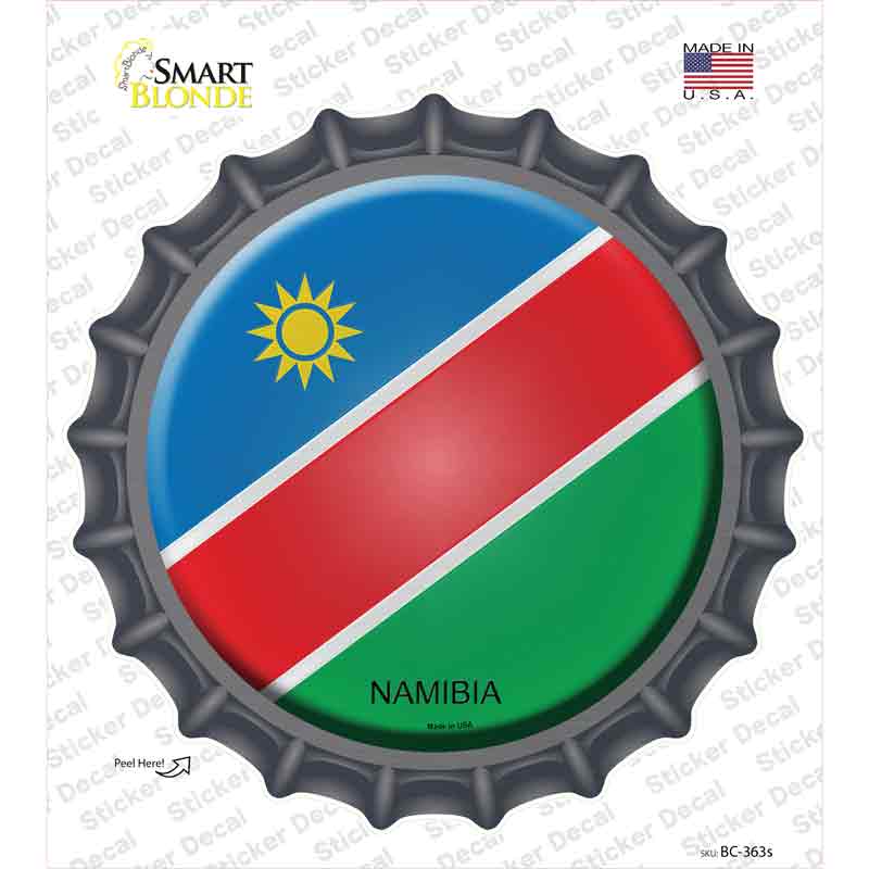 BC-363s-M Namibia Country Novelty Bottle Cap Sticker Decal - Medium