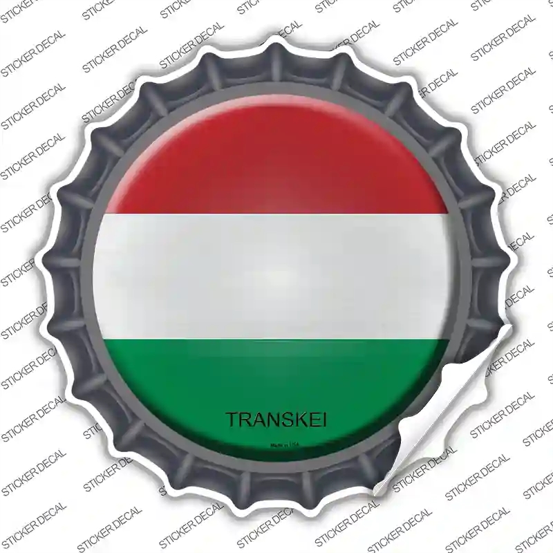BC-447s-S Transkei Country Novelty Bottle Cap Sticker Decal - Small
