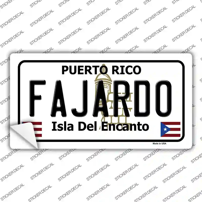 LP-2836s-S Fajardo Novelty Sticker Decal - Small