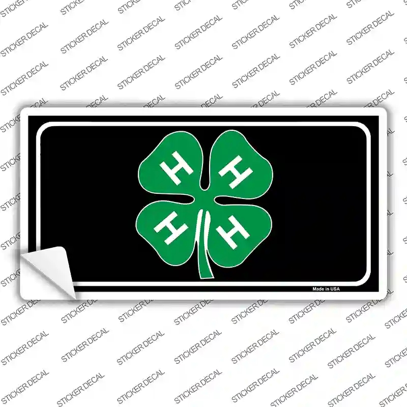 LP-1521s-S 4-H Novelty Sticker Decal - Small